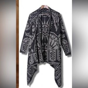 Alpaca and silk blend cardigan